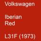 Preview: Volkswagen, Iberian Red, L31F (1973).